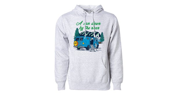 A Van Down By The River Women's Pullover Hoodie