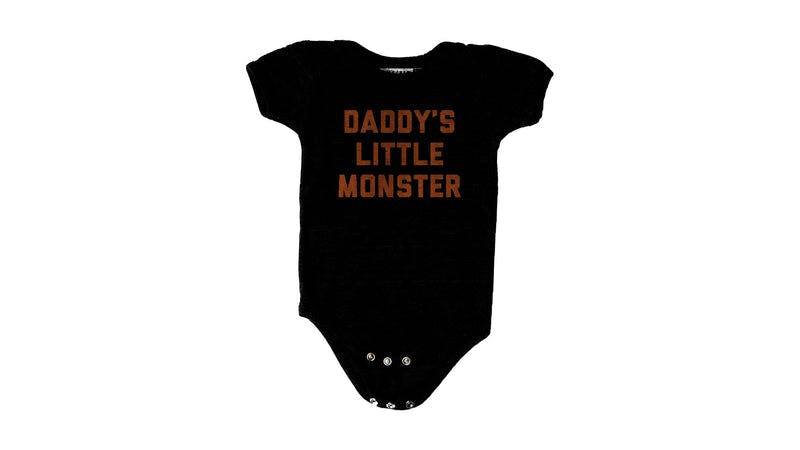 Daddy's Little Monster Onesie