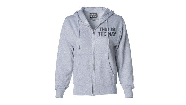 This Is The Way Midweight Zip-Up Hoodie