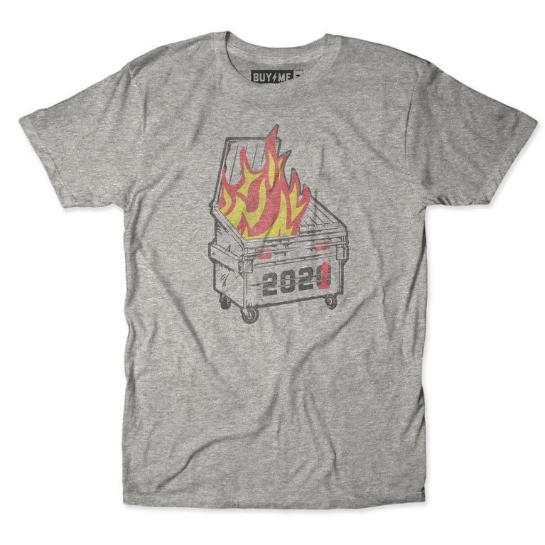 Men's Dumpster Fire 2021 Tee | The Chivery