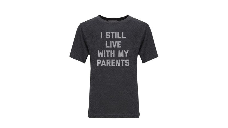 I Still Live With My Parents Youth Tee