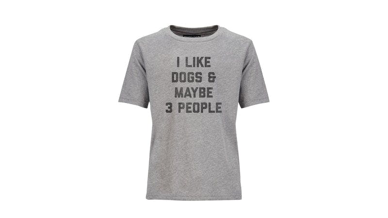 I Like Dogs & Maybe 3 People Youth Tee