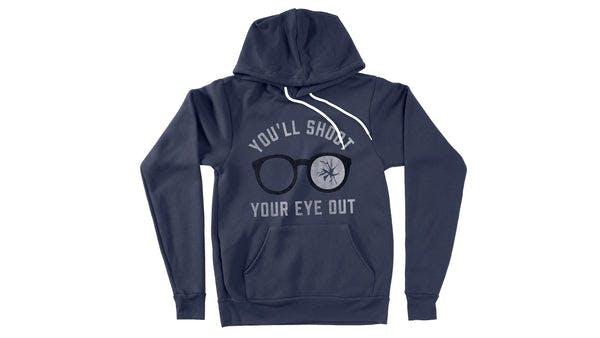 Shoot Your Eye Out Unisex Pullover Hoodie