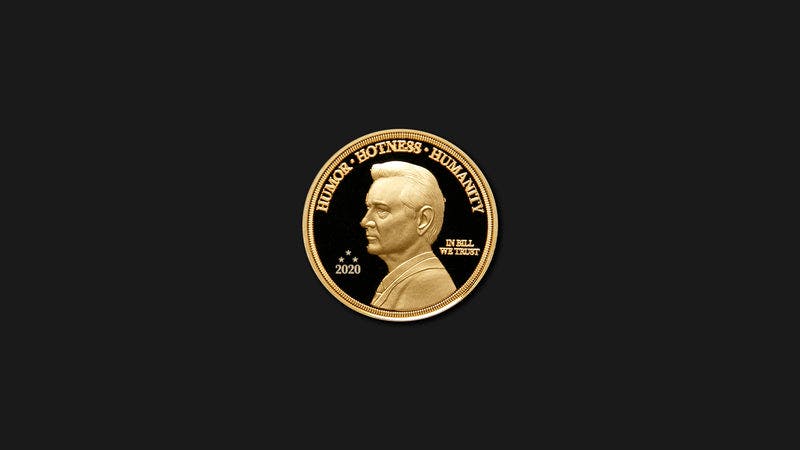 Bill Murray Lion Crest Gold Coin 1 oz