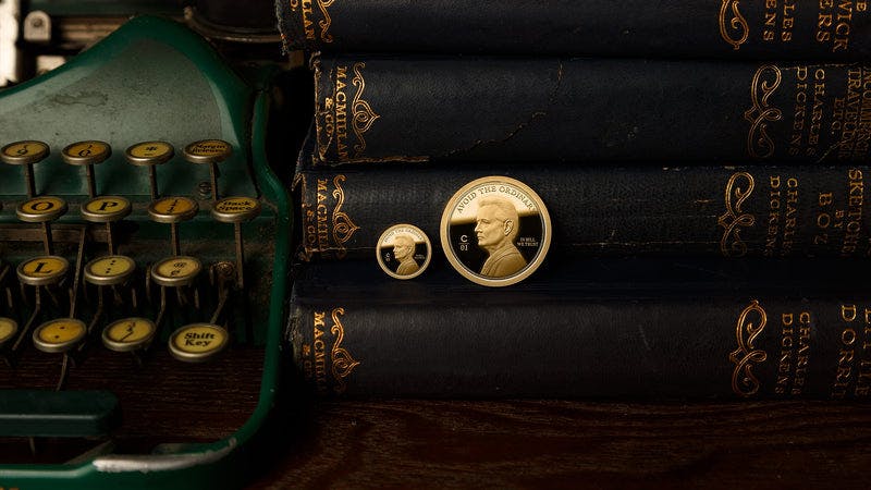 Bill Murray Ostrich Crest Gold Coin 1/10 oz