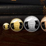 Chris Farley Ostrich Crest Gold Coin 1/10 oz