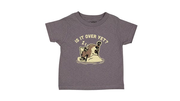 Is It Over Yet Toddler Tee