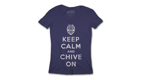 Keep Calm Police Tee