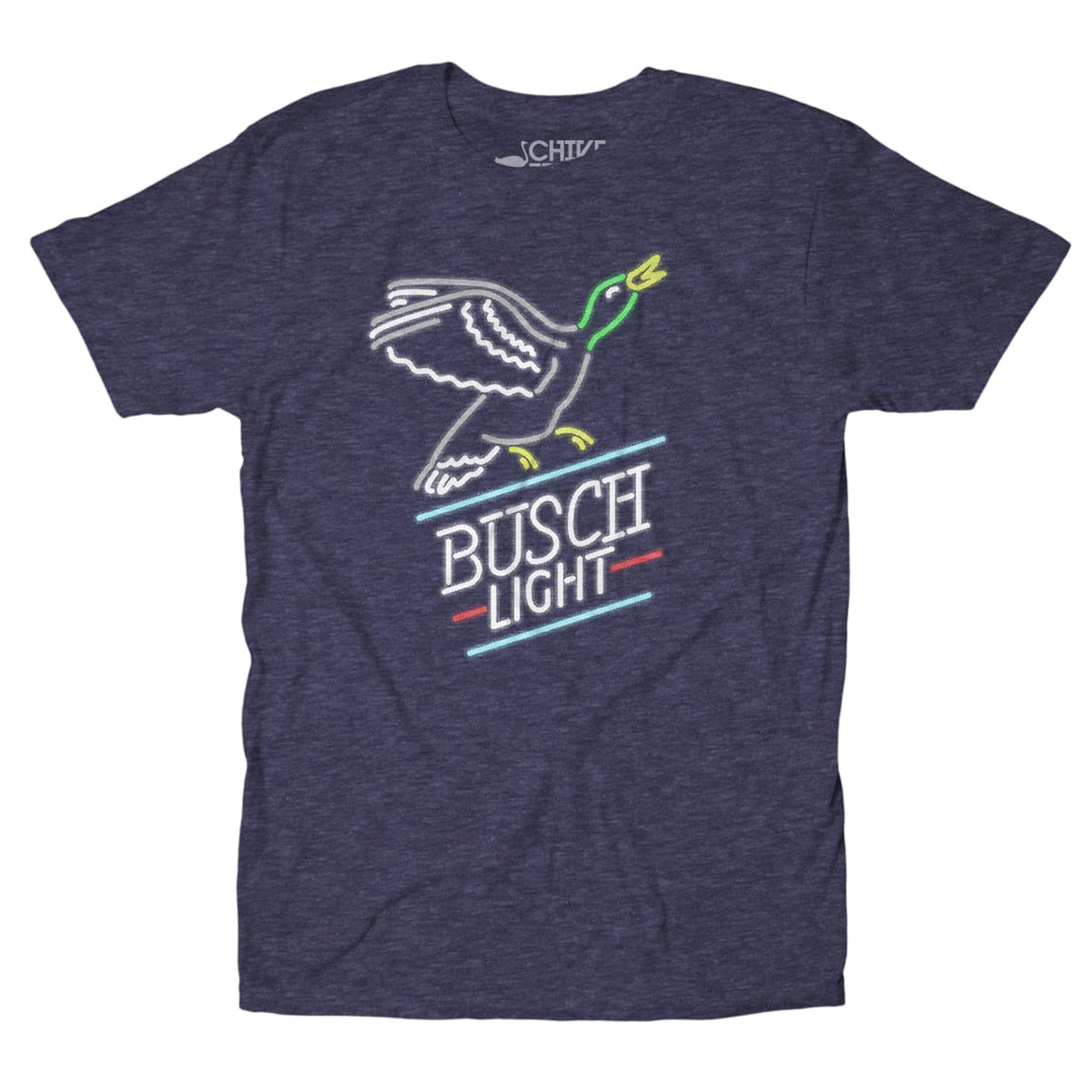 busch light shirts mens