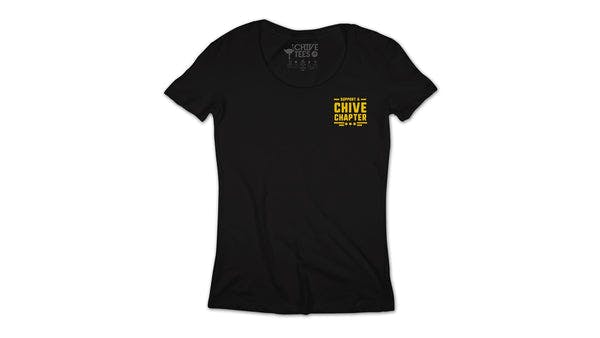 Chive Chapter 10% Happier Yellow Tee