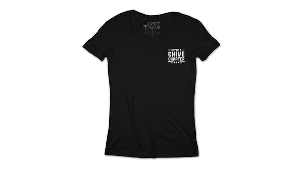 Chive Chapter 10% Happier White Tee