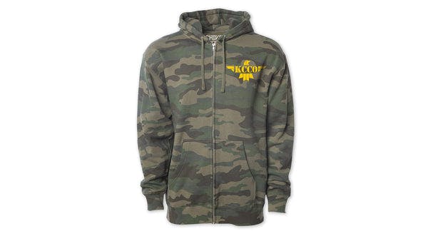 KCCO Eagle Midweight Zip-Up Hoodie