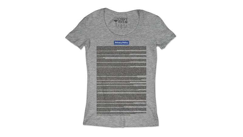Privacy Policy Tee