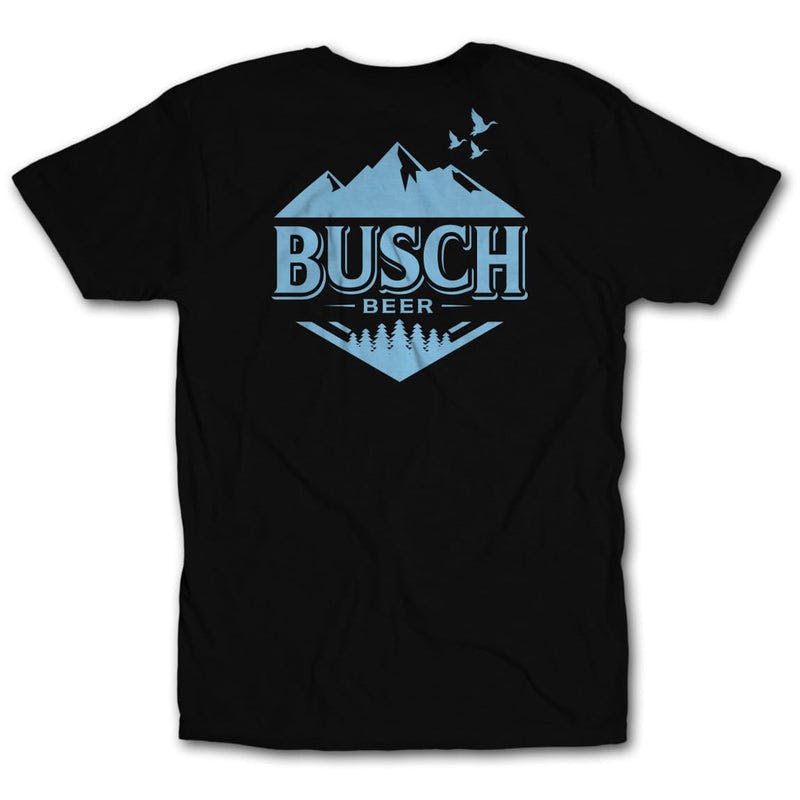 Busch Glacier Mountain Tee