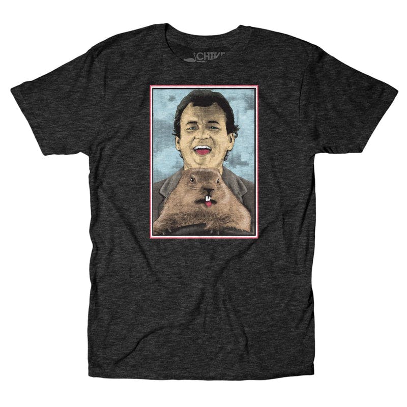 Mens Punxsutawney Bill Murray Groundhog Day T Shirt The Chivery 4283