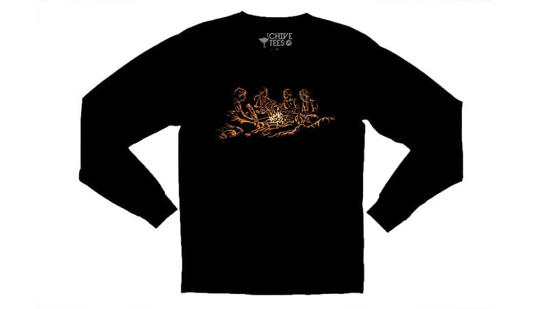 Stand By Campfire Women's Long Sleeve Tee