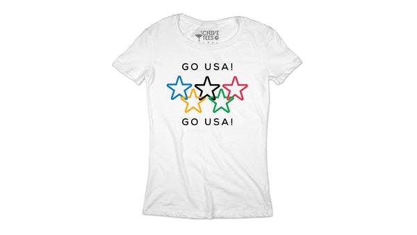 Go USA Olympics Tee
