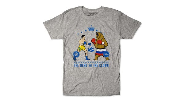 The Hero And The Clown Unisex Tee