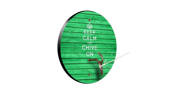 Keep Calm & Chive On Ring & Hook Game