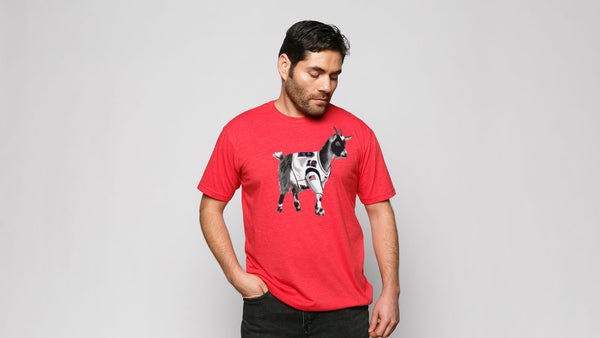 The GOAT Tee - Red