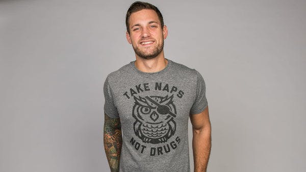 Take Naps Not Drugs Tee
