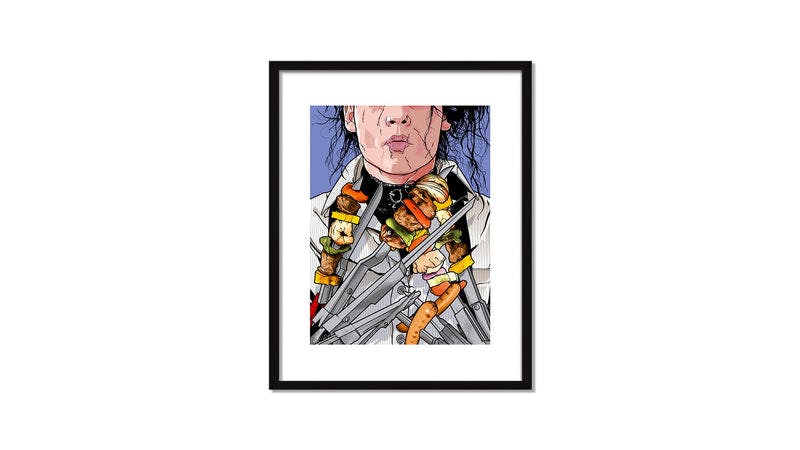 Paper w/ Black Frame