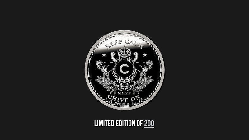 AP Kevin Smith Ostrich Crest Silver Coin 1 oz