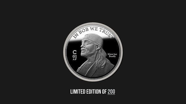 AP Kevin Smith Ostrich Crest Silver Coin 1 oz