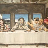 Lebowski Last Supper Wall Art