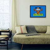 Paper w/ Black Frame