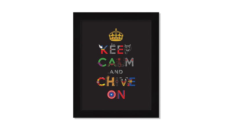 Paper w/ Black Frame