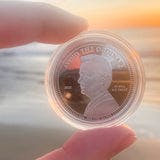bill murray legal tender silver 1 oz coin palau beach sunset