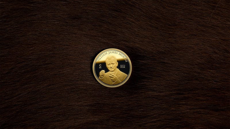 Bill Murray 70th Birthday Gold Coin 1 oz
