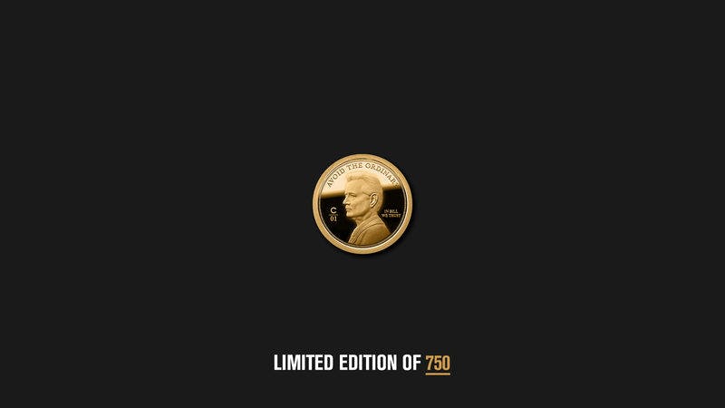 Bill Murray Ostrich Crest Gold Coin 1/10 oz