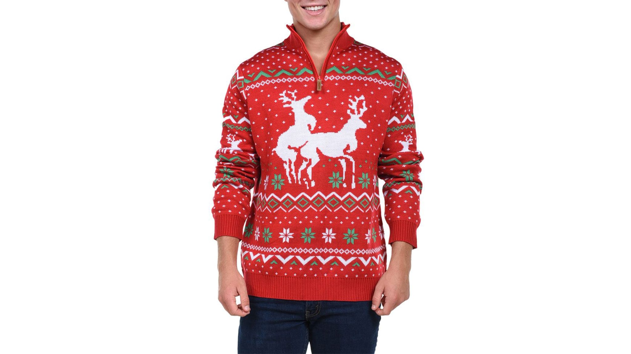 mens christmas climax sweater