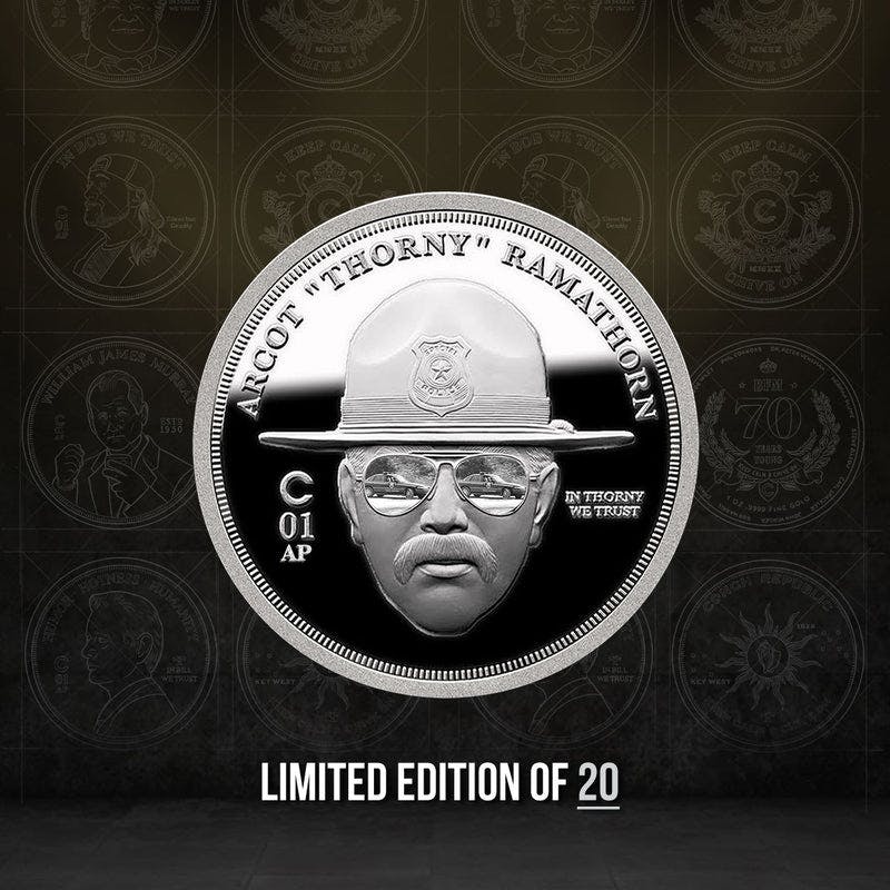 AP Altered State Police Silver Coin Set