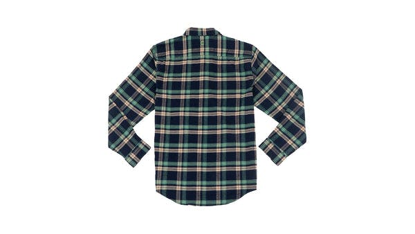 Crown Patch Green Flannel