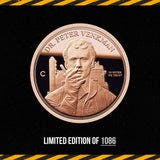 Venkman "Unlicensed Nuclear Accelerator" Copper Coin 1 oz
