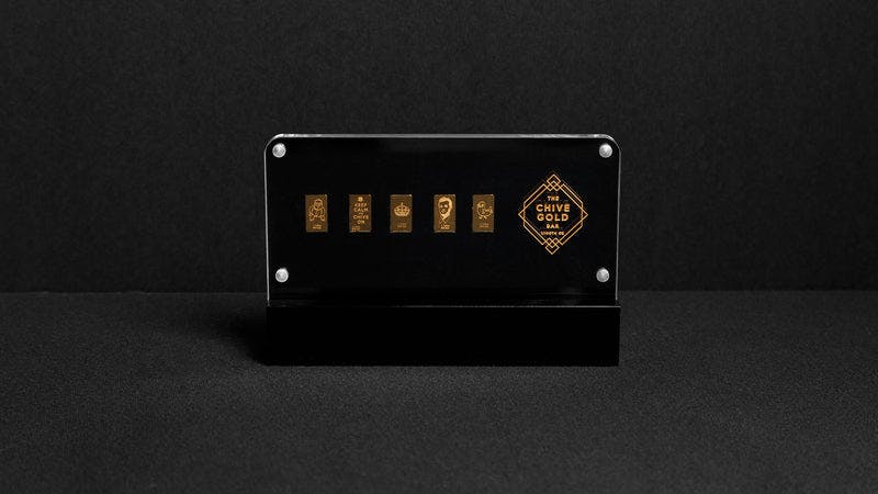 1/100th oz Gold Bar Display Case - 5