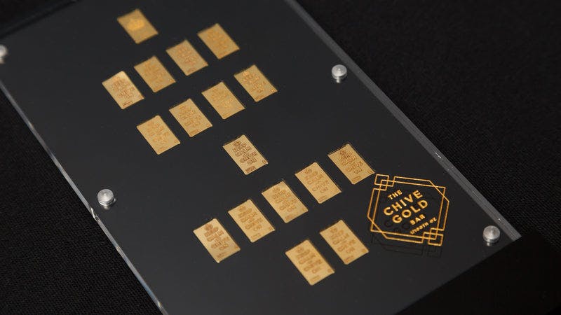 Gold Bar Display Case