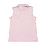 Chive Golf Sleeveless Polo - Pink